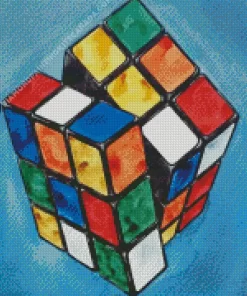 Rubiks Cube Diamond Painting