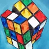 Rubiks Cube Diamond Painting