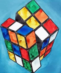 Rubiks Cube Diamond Painting