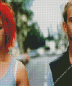 Run Lola Run Characters Diamond Painting