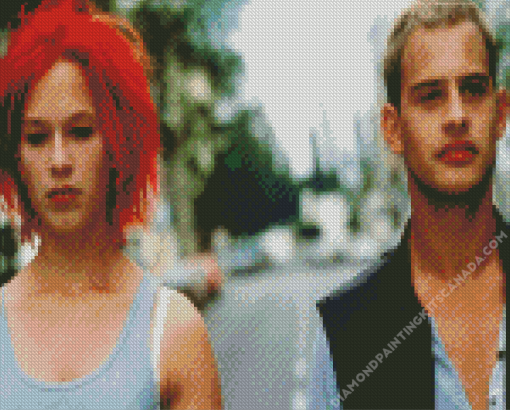 Run Lola Run Characters Diamond Painting