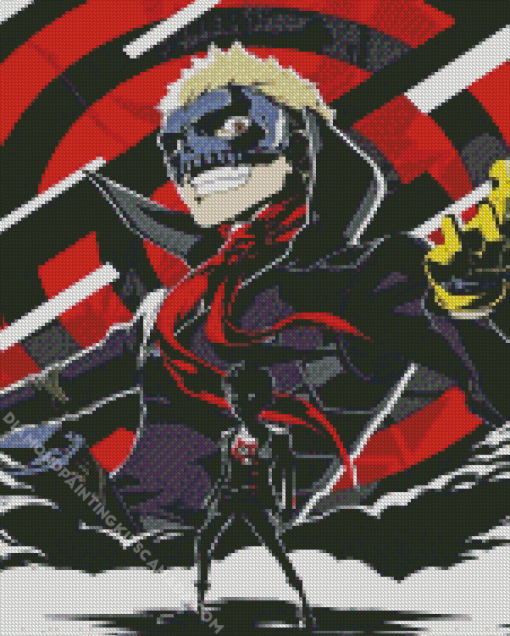 Ryuji Sakamoto Persona 5 Diamond Painting