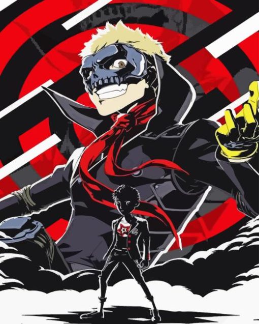 Ryuji Sakamoto Persona 5 Diamond Painting