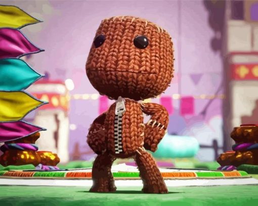 Sackboy Video Game Diamond Painting