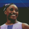 Simone Biles Athlete Diamond Painting