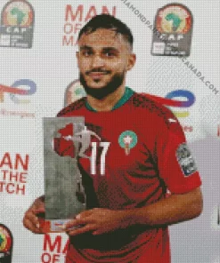 Sofiane Boufal Diamond Painting