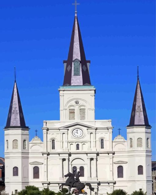 St Louis Cathedral New Orleans Diamond Painting