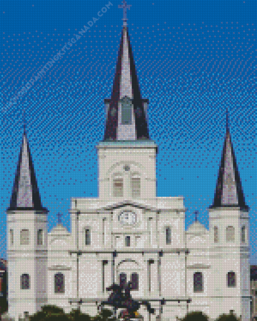 St Louis Cathedral New Orleans Diamond Painting