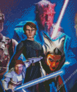 Star Wars Clone Wars Diamond Painting