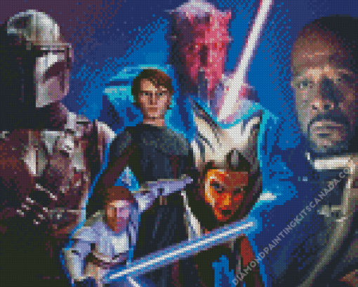 Star Wars Clone Wars Diamond Painting