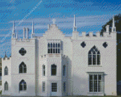 Strawberry House Diamond Painting