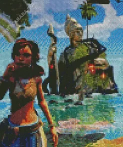 Submerged Game Diamond Painting