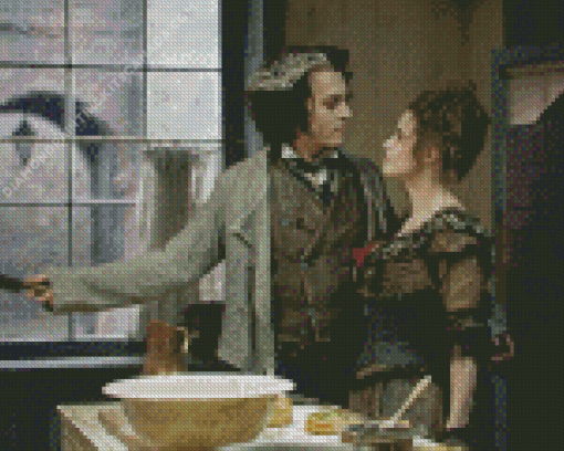 Sweeney Todd Characters Diamond Painting