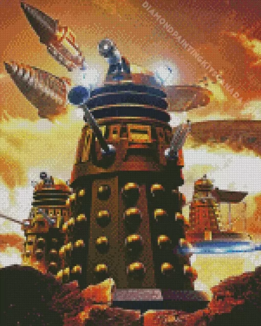 The Daleks Diamond Painting