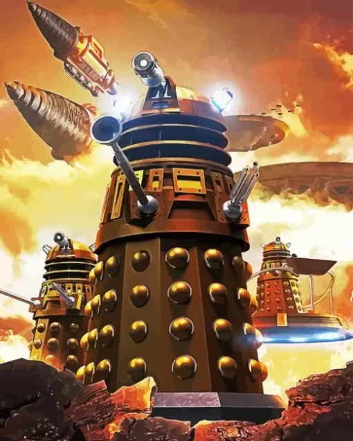 The Daleks Diamond Painting