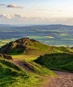 The Wrekin Shropshire Hill Diamond Painting