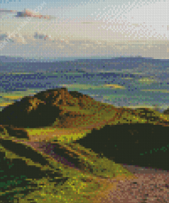 The Wrekin Shropshire Hill Diamond Painting