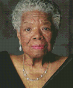 The Writer Maya Angelou Diamond Painting