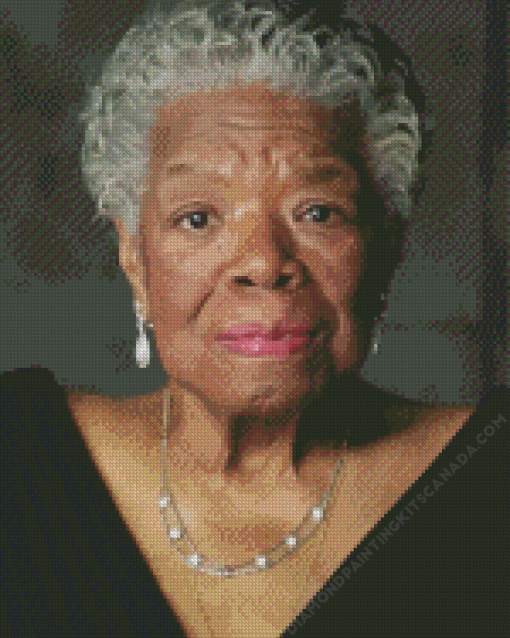 The Writer Maya Angelou Diamond Painting