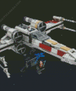 The X Wing Starfighter Diamond Painting