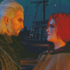 Triss and Geralt The Witcher Diamond Painting