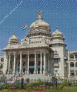 Vidhana Soudha Diamond Painting