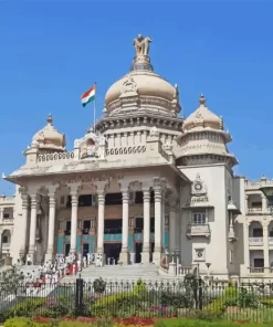 Vidhana Soudha Diamond Painting