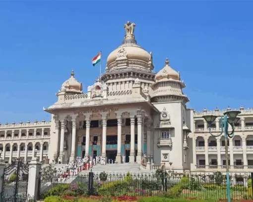 Vidhana Soudha Diamond Painting