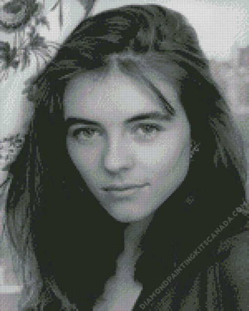 Young Liz Hurley Diamond Painting