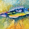 Abstract Snakehead Diamond Painting