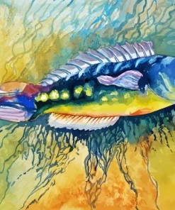 Abstract Snakehead Diamond Painting