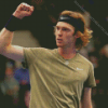 Andrey Rublev Tennis Player Diamond Painting