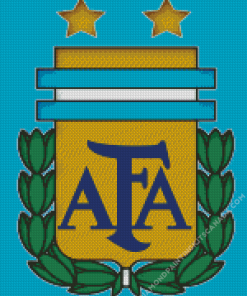 Argentina Football Club Flag Diamond Painting