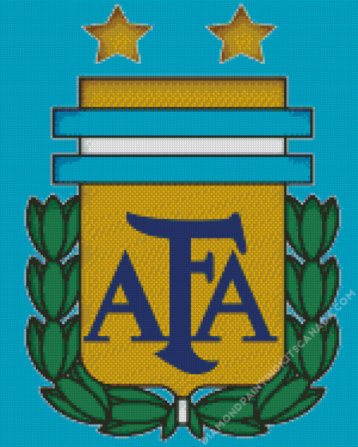 Argentina Football Club Flag Diamond Painting