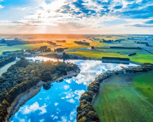 Australia Warrnambool Landscape Diamond Painting