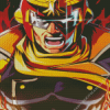 Captain Falcon F Zero Diamond Painting