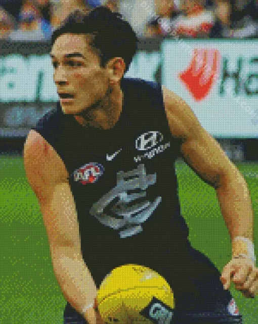 Carlton Football Diamond Painting