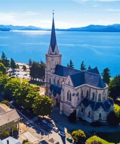 Cathedral of San Carlos de Bariloche Diamond Painting