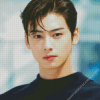 Cha Eun Woo Actor Diamond Painting