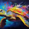 Colorful Turtle Diamond Painting