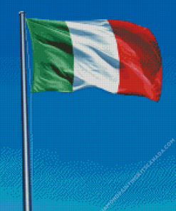 Flag Of Italy Diamond Painting