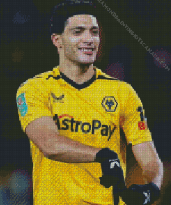 Footballer Raul Jimenez Diamond Painting