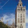 Giralda Seville Andalusia Cathedral Diamond Painting