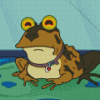 Hypnotoad Cartoon Character Diamond Painting