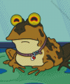 Hypnotoad Cartoon Character Diamond Painting