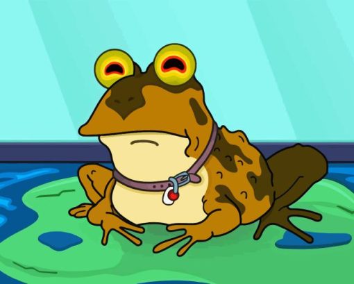 Hypnotoad Cartoon Character Diamond Painting