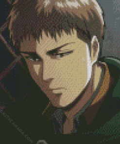 Jean Kirstein Anime Character Diamond Painting