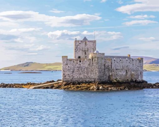 Kisimul Castle Castlebay Diamond Painting