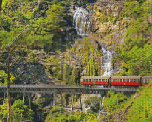 Kuranda Scenic Railway Diamond Painting