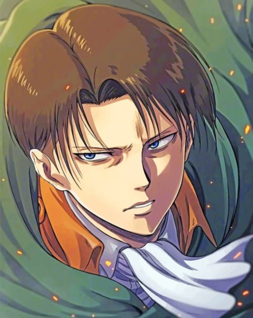 Levi Ackerman Attack On Titan Diamond Painting